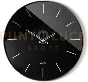 Orologio da parete giotto 45 nero,crystal luxe nero
