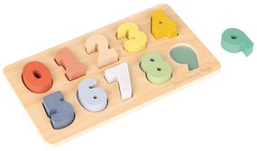 Puzzle in legno - Numeri da 0 a 9