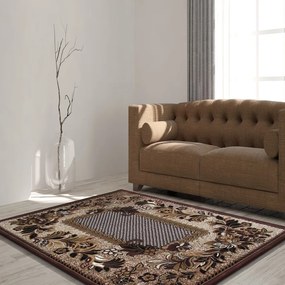 Tappeto marrone di qualità per soggiorno Larghezza: 150 cm | Lunghezza: 210 cm