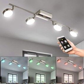 Eglo 33274 - LED RGBW Faretto dimmerabile CORROPOLI-C 4xLED/5W/230V