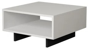 Tavolino HOLA 32x60 cm bianco/nero