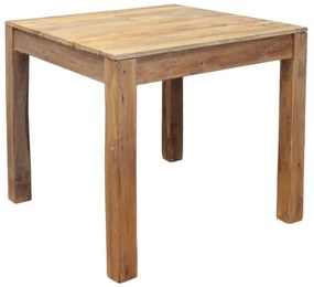 MODERATUS - tavolo da pranzo fisso in legno riciclato