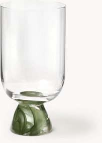 Set di 4 bicchieri da long drink in vetro soffiato Nebia