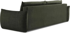 Divano verde allungabile 230 cm Leila – Makamii