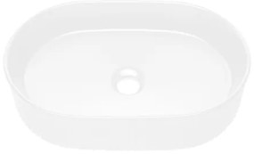 COMAD BEYOND 5 WHITE (E-6564) - Lavabo da appoggio BEYOND 48x32,5 cm bianco