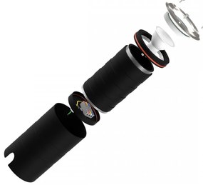 Faro Carrabile GU10 IP67 Orientabile, Acciaio INOX 304 - Doppio Pressacavo Colore del corpo Inox