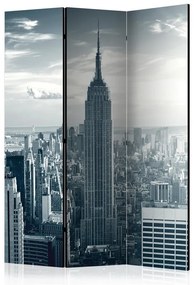 Paravento Amazing view to New York Manhattan at sunrise [Room Dividers]