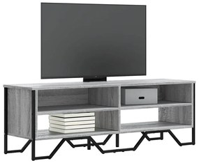 Mobile Porta Tv Grigio Sonoma 122x34x41cm İn Legno Multistrato /