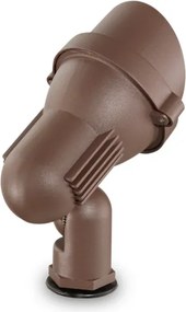 Ideal Lux - Lampada da esterno TERRA 1xGU10/28W/230V IP65 marrone