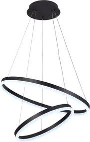 Lampadario a sospensione con filo LED dimmerabile LED/70W/230V 3000-6500K + telecomando