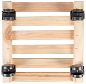 Supporto rotante per vaso in legno (altezza totale 8 cm) Indoor &amp; Outdoor – Esschert Design