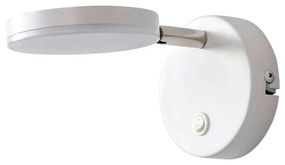 Lindby - Milow LED Applique da Parete White Lindby