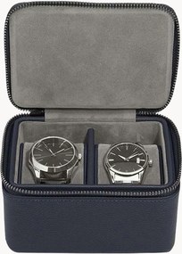 Scatola orologio Double Navy Blue