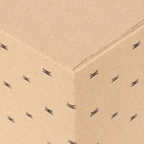 Set di 2 scatole portaoggetti beige Teddy, 42 x 30 cm - Compactor