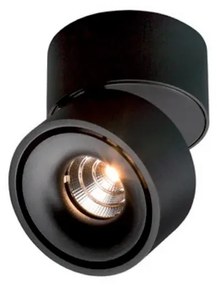 Easy Mini W75 LED Faretto con Entrata Cavo 6,1W Nero - Antidark