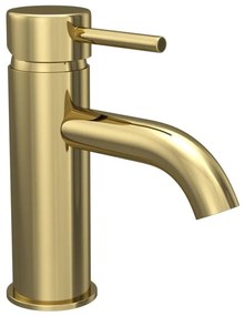 BATH DELUXE 28-005-01-64-04 - Rubinetto del lavandino DRAGOR 15,6 cm lucente ottone