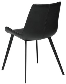 Sedia da pranzo in similpelle nera DAN-FORM Danimarca Hype - DAN-FORM Denmark