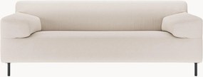 Divano 2 posti grigio argento/nero freistil180, larg. 202 cm