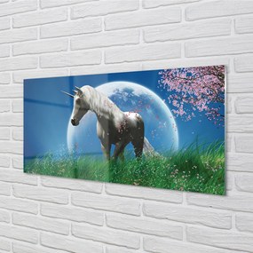 Rivestimento parete cucina Campo lunare di unicorno 100x50 cm