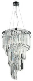 Lampadario sospensione classico 7 luci - ALEXANDER in cristallo