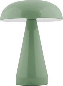 Lampada da tavolo dimmerabile a LED verde con paralume in metallo (altezza 20,5 cm) Rachel - Leitmotiv