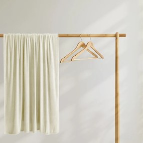 Coperta in microfibra color crema, 200 x 220 cm Mic - DecoKing