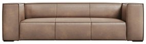 Divano in pelle marrone chiaro 227 cm Madame - Windsor &amp; Co Sofas