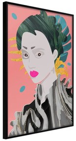 Poster  Geisha  Cornice Quadri Cornice nera, Larghezza x Altezza Home decor 20x30