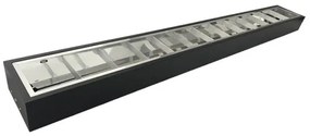 Lampada fluorescente T8 2xG13/18W/230V 120 cm nero