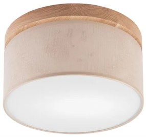 Brilagi - LED Plafoniera BELLADONNA 1xE27/15W/230V beige/quercia