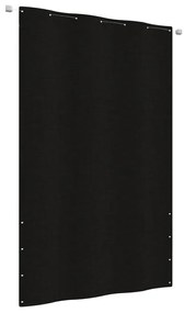 Paravento Per Balcone Nero 140x240 Cm İn Tessuto Oxford /