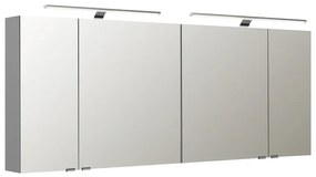 Pensile con luce Cassca PELIPAL bianco L 160 x H 156 x P 23 cm