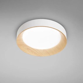 Plafoniera LED contemporaneo I-ARKA-PL50-BCO, bianco Ø 50 cm, 5000 lumen LUCE AMBIENTE DESIGN