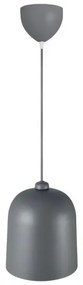 Nordlux - Lampada a sospensione con cavo ANGLE 1xE27/25W/230V grigia