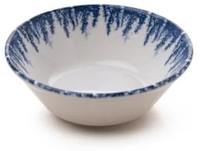 Servizio da tavola 12 pezzi, porcellana, bianco/blu