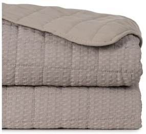 Copriletto beige con rivestimento trapuntato 180x260 cm – Ixia
