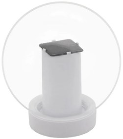 Lampada solare LED LED/900mAh IP68 bianca