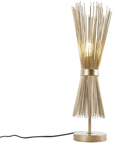 Lampada da tavolo in ottone rustica - Broom