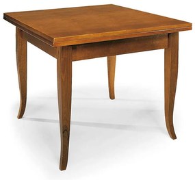 GEOFFREY - tavolo da pranzo allungabile a libro in legno massello