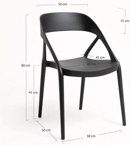 Sedia Lonli - Nero