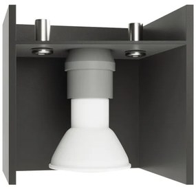 Sollux SL.0567 - Faretto QUAD 1 1xGU10/10W/230V antracite