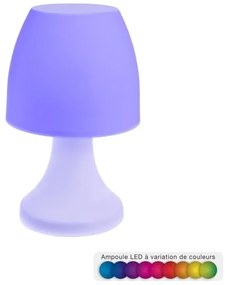 Atmosphera - Lampada da tavolo LED RGB esterna DOKK LED/3xAAA 19,5 cm IP44