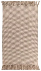 Tappeto lavabile beige 50x80 cm Pietro - douceur d'intérieur