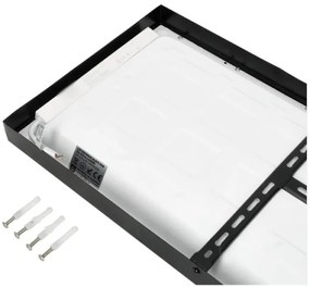 Pannello a plafone LED BRISBANE LED/36W/230V 4000K 29,5x119 cm nero