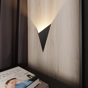 Applique da Parete in Acciaio FORM 4 Nero G9