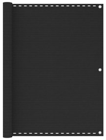 Schermo Frangivista Per Balcone Antracite 120x600 Cm İn Hdpe /
