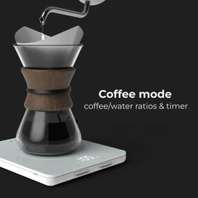 AENO - Bilancia da cucina smart 3xAAA Bluetooth