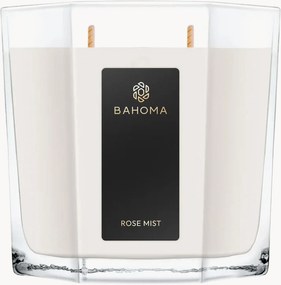 Candela profumata XL fatta a mano Rose Mist (bocciolo di rosa, mandarino)