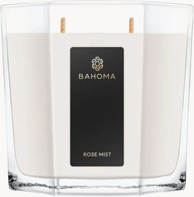 Candela profumata XL versata a mano Rose Mist (pulsante di rosa, mandarino)