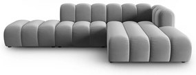 Divano angolare grigio ad angolo destro Lupine - Micadoni Home